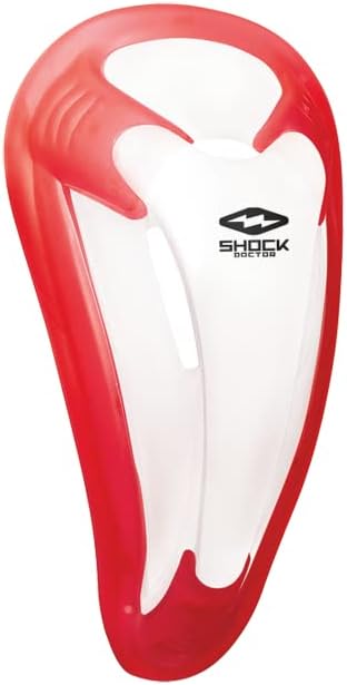 Shock Doctor Compression Shorts with Protective Bio-Flex Cup, Moisture Wicking Vented Protection, Youth Size