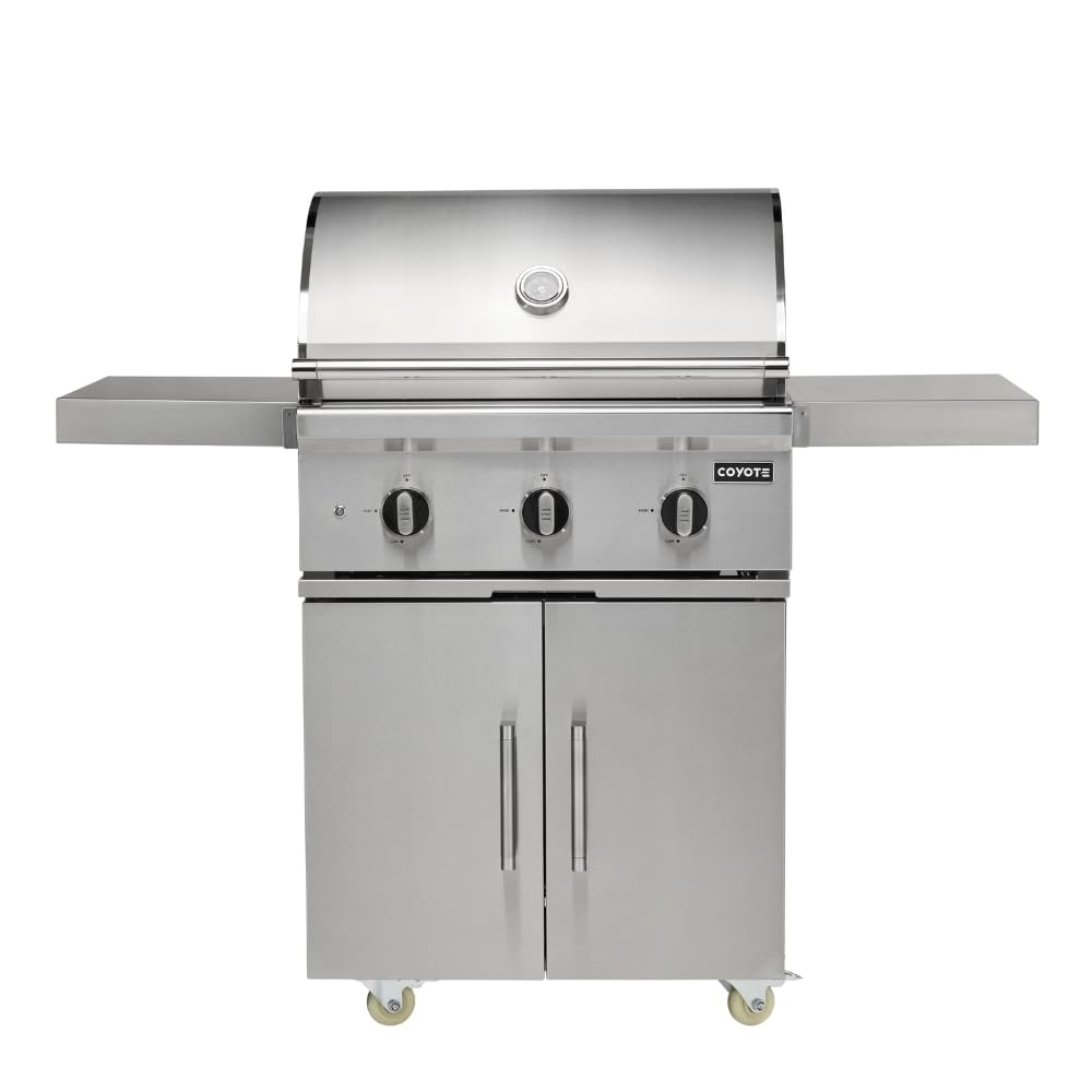 COYOTE OUTDOOR LIVING - 30" C-Series Freestanding Gas Grill - Propane - Model C3C30LP-FS