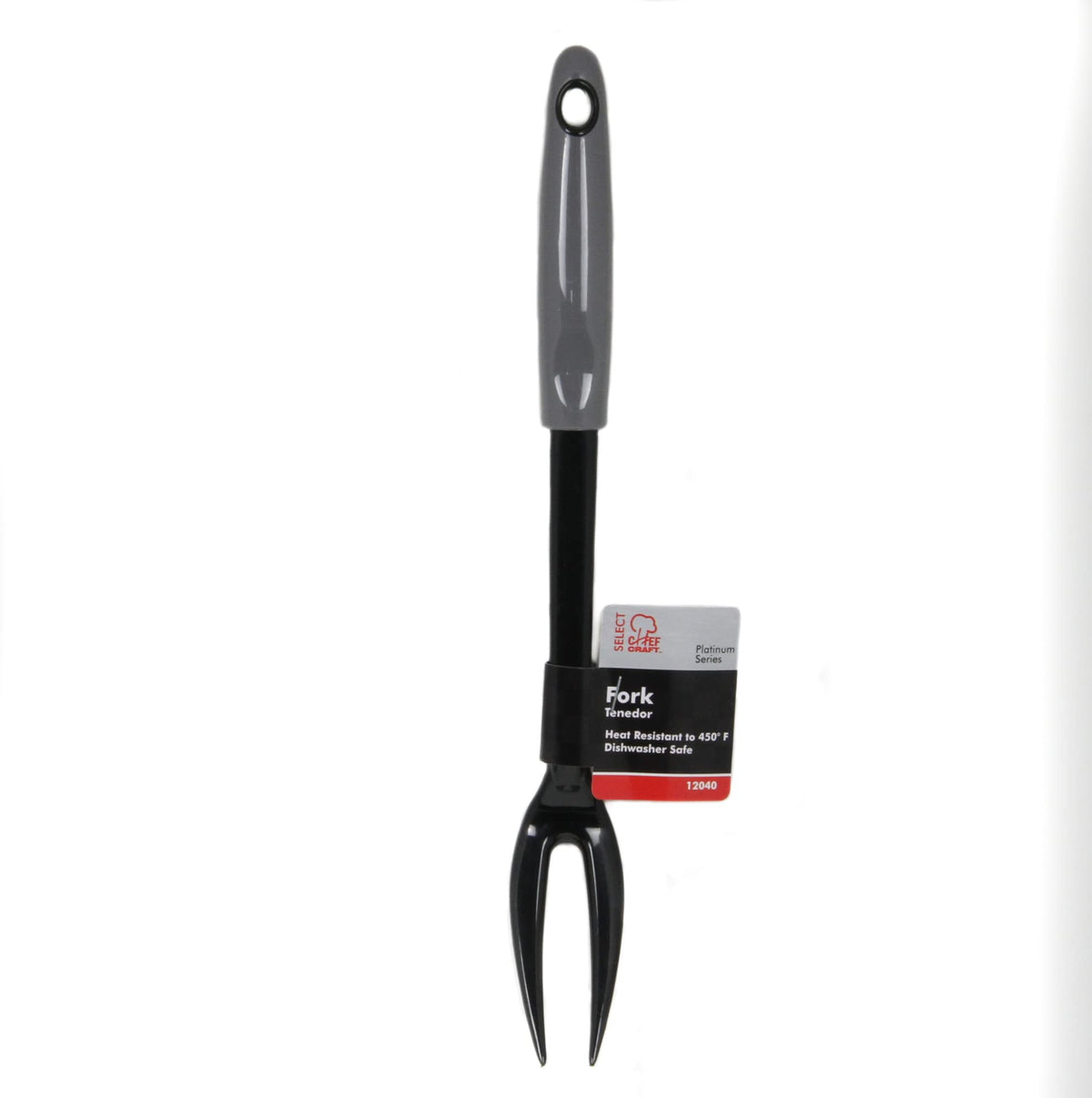 Chef Craft Select Grey Nylon Fork