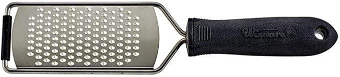Winco Grater w/Small Holes, Soft Grip Hdl, NSF