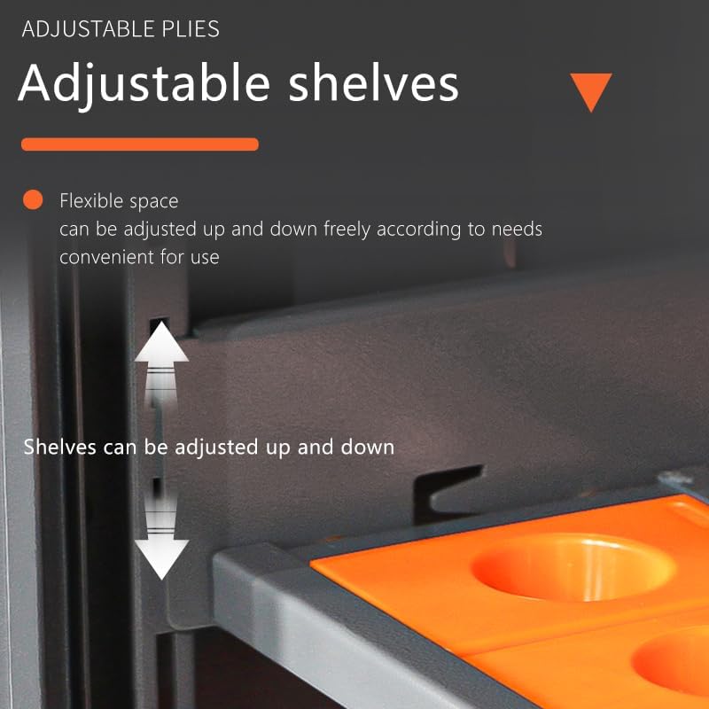 Large Capacity CNC Tool Storage Cabinet, Tool Holder Station Rack With Lock, Multi-Purpose Holder Suitable for Machinists and Workers