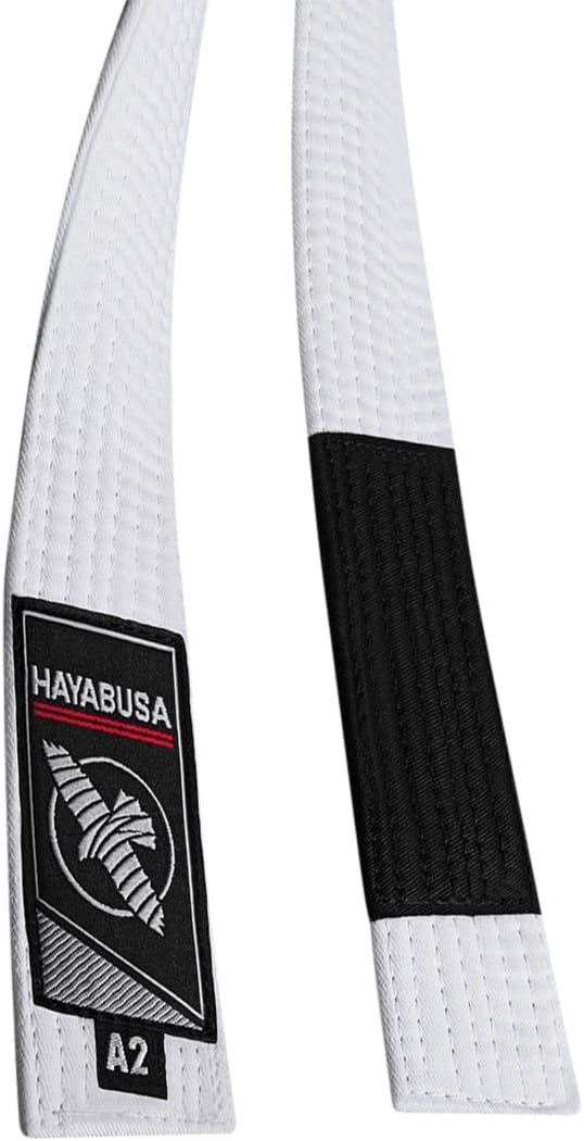 Hayabusa 2.0 Adult BJJ Belt - Premium Quality, IBJJF Compliant, Reinforced Double Stitching