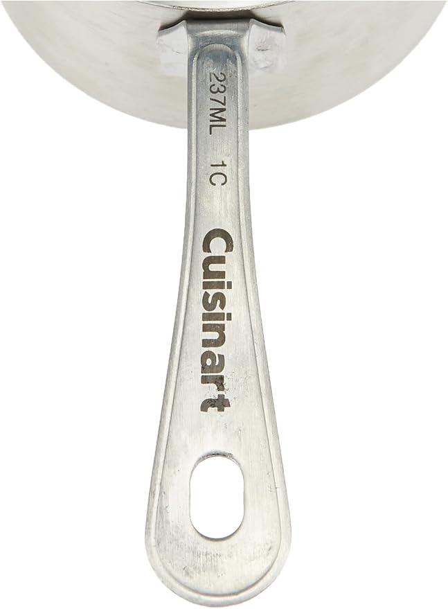 Cuisinart CTG-00-SMC Stainless Steel Measuring Cups, Set of 4,Silver