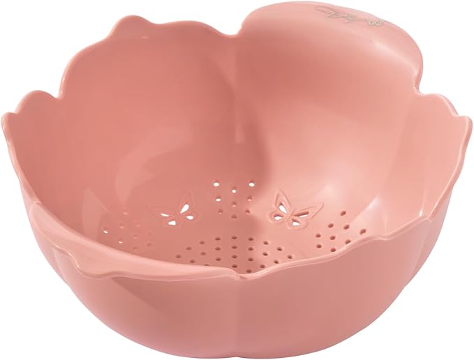 Dolly Parton Mini Colander – Flower-Shaped Berry Strainer with Butterfly Drainage Holes, Raised Base for Easy Rinsing, Dishwasher Safe