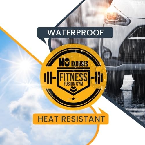 Magnet Me Up Customizable 30 Mil Round Magnet- 6”, Weatherproof Car Magnet for Businesses, Sports Teams, Fundraiser, Personal Expression- Custom Text & Logo- Strong Magnetic Vinyl for Vehicles
