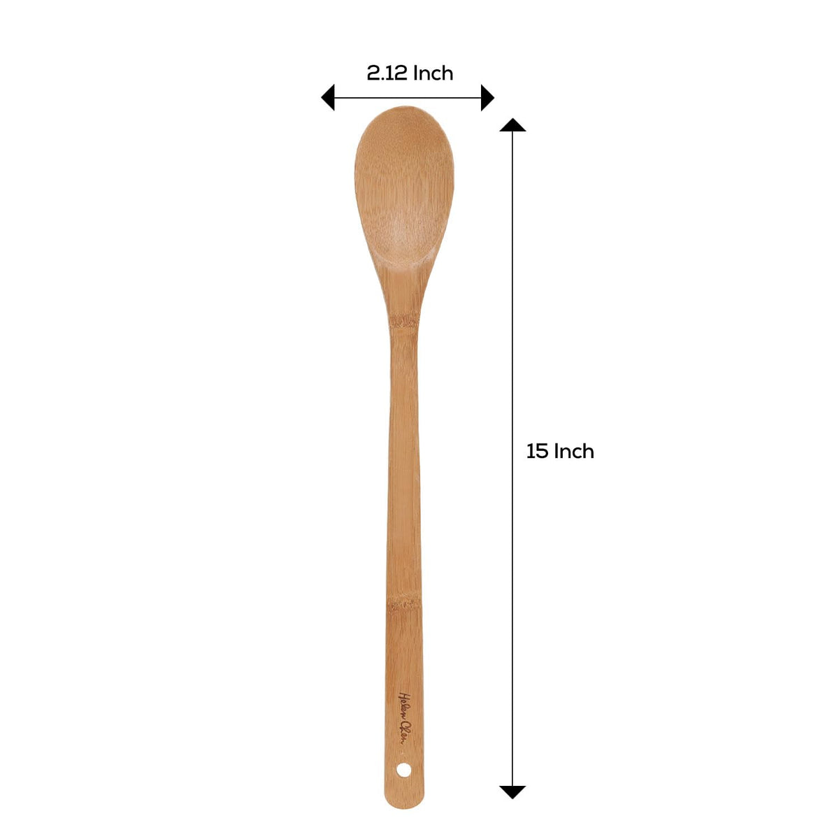 Helen’s Asian Kitchen Bamboo Kitchen Spoon Cooking Utensil, 15-Inch