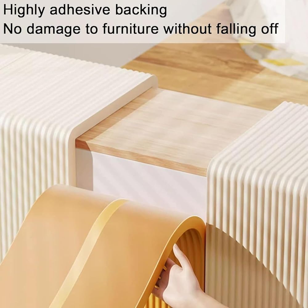 Garage Wall Corner Guards - High Resilience Sponge Corners Protectors for Parking Garages Table Corners Columns - Wall Corner Guard Kit(Size:2m-15pcs)