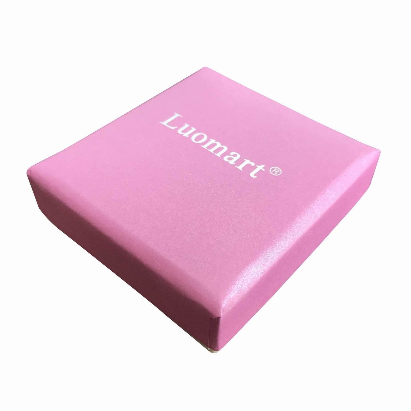 luomart Fashion Mermaid Birthstone Necklace Jewelry White Gold Plated Austrian Crystal Magic Pendant Gift (Aqua)