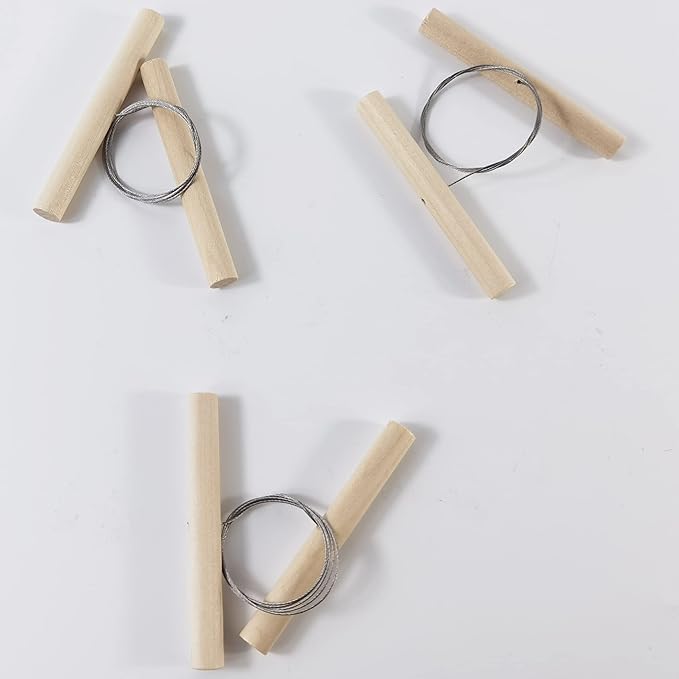 ROYHOO 4PCS Wire Clay Cutter Cheese Plasticine Dough Cutting Pottery Tools