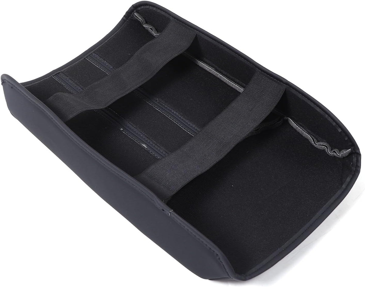 Armrest Box Cover Center Console Pad Compatible with Honda Pilot 2023 2024/2024 Ridgeline/Passport Accessories Leather Auto Armrest Cover, Waterproof Car Center Console Armrest Cushion
