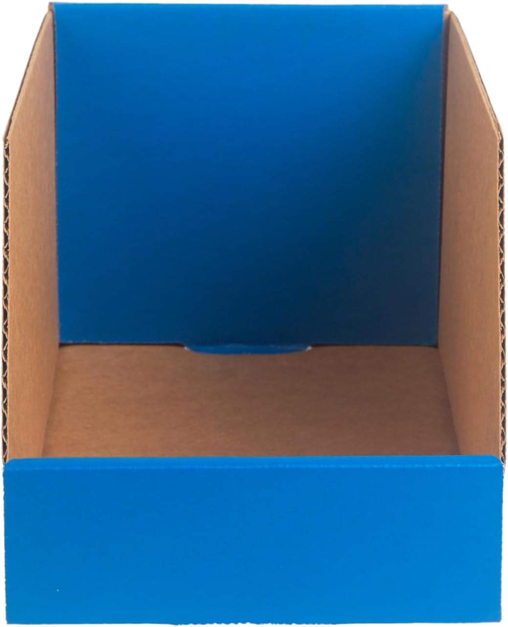 Hudson Exchange 6x12x5.5" (25 Pack) Corrugated Parts Bin Box For Storage & Organization, Blue