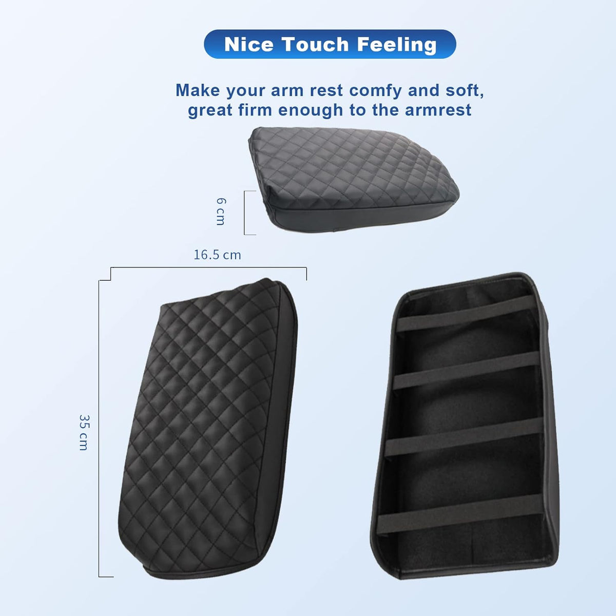 CDEFG Sorento Center Console Cover: Armrest Cover Center Console Pad for 2021 2022 Sorento Car Interior Accessories Arm Rest Protective Cover Scratch Resistance
