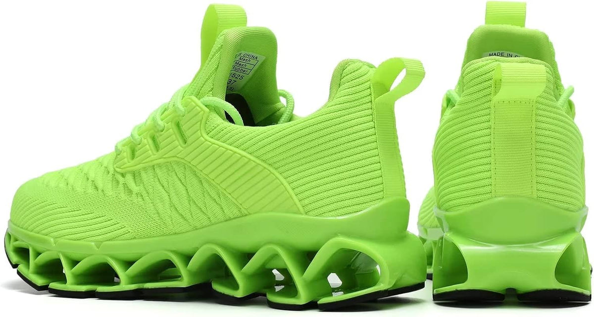 Men's Slip on Walking Running Shoes Blade Tennis Casual Fashion Sneakers Comfort Non Slip Work Sport Athletic Trainer