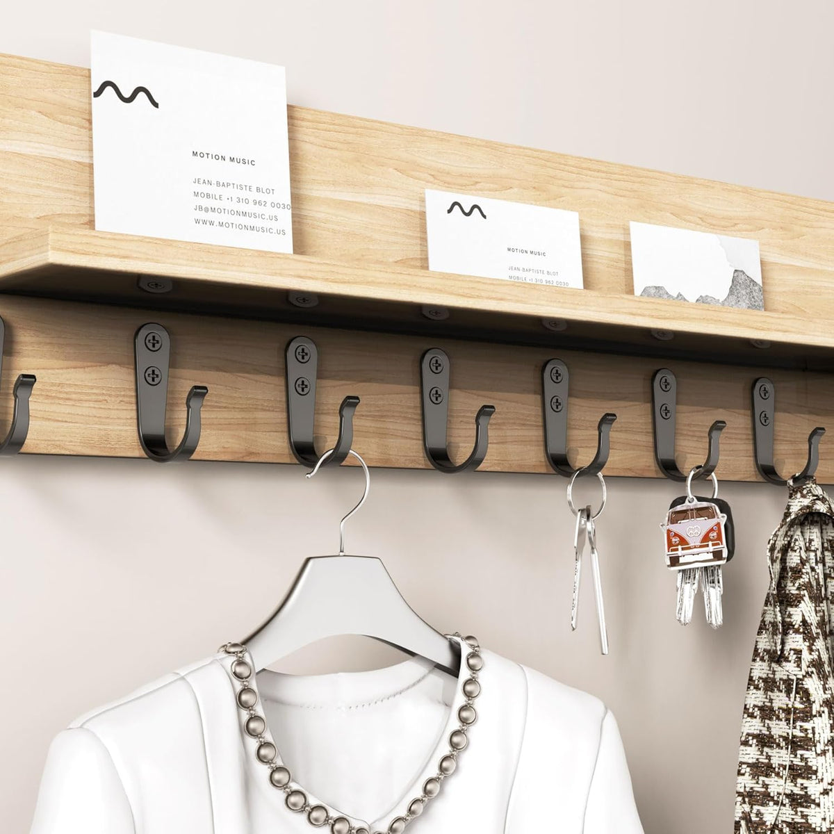 20PCS Wall Hooks for hanging, Metal Wall Hooks for Coats, Coat hooks for Wall, Heavy Duty Single Prong Wall Hooks With 40 Pieces Screws for Hanging Coats,Towel,Backpack,Hat, Dog Leashes,Coffee Mug