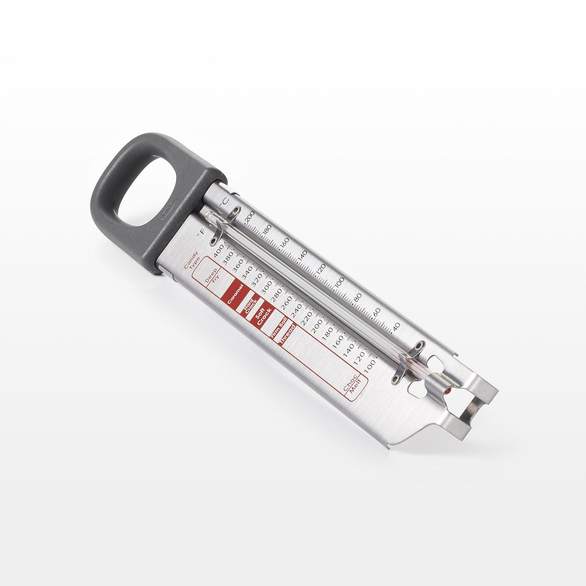 OXO Good Grips Glass Candy and Deep Fry Thermometer, Silver, 1 EA