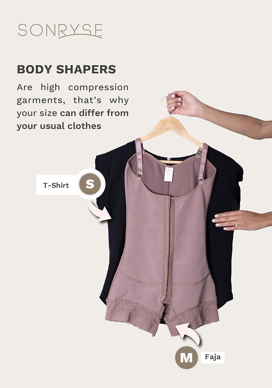 Sonryse Tummy Tuck Compression Garment for Women Fajas Colombianas Reductoras y Moldeadoras Stage 2 Faja