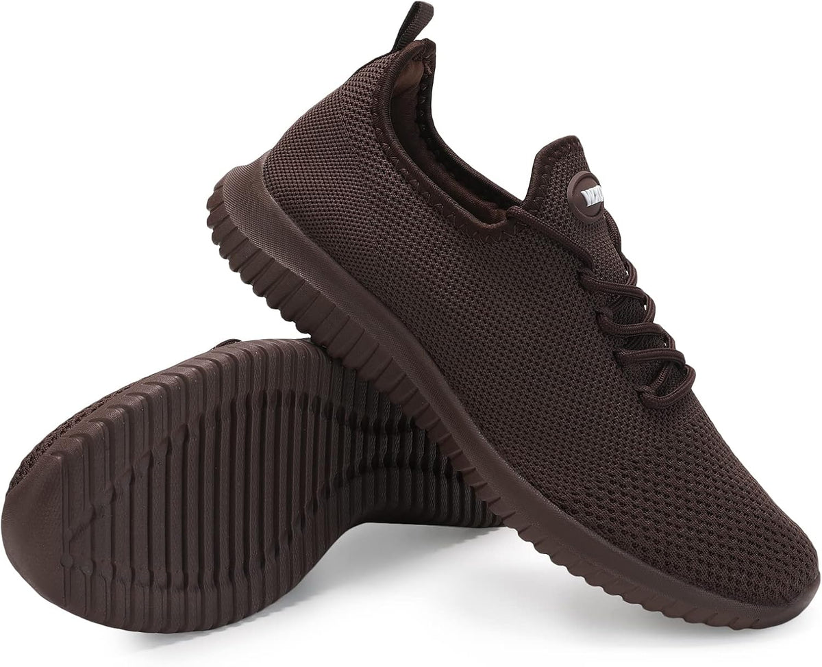 WXQ Men's Running Shoes Comfortable Lightweight Breathable Walking Shoes Mesh Workout Casual Sports Shoes
