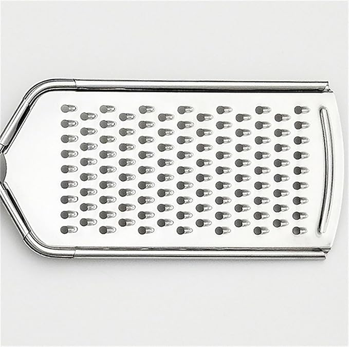 Cheese Grater, 9.4 Inch x 2.2 Inch Stainless Steel Vegetables Zester for Vegetables, Cheese, Fruits and Lemon (1)
