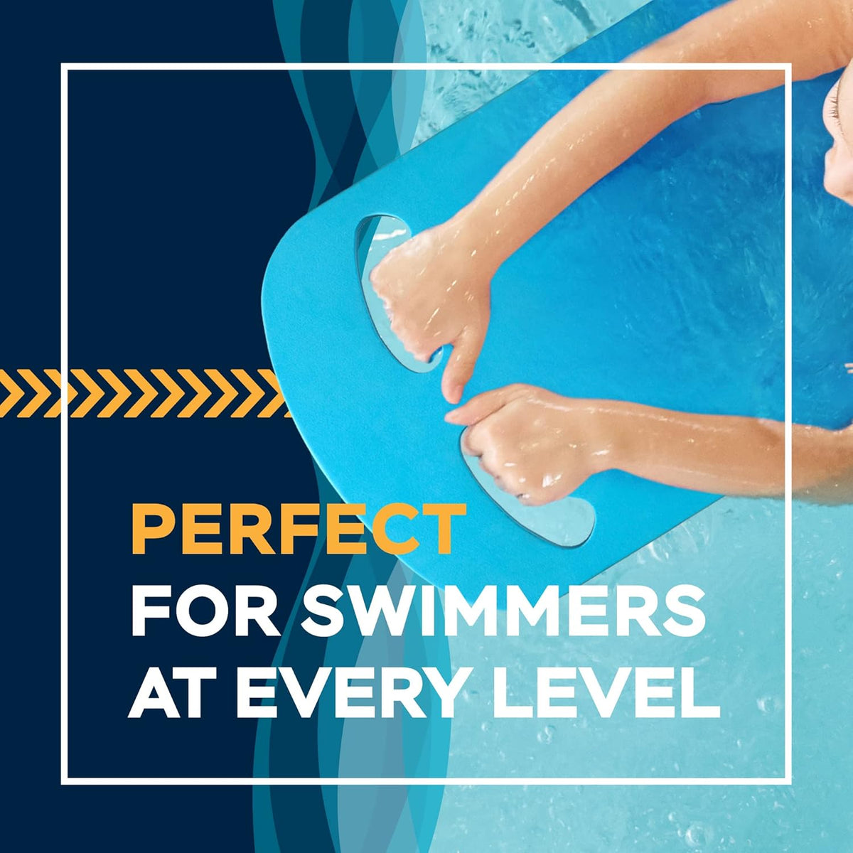 Sunlite Sports Swimming Kickboard - One Size Fits All - A Great Training Aid for Children and Adults