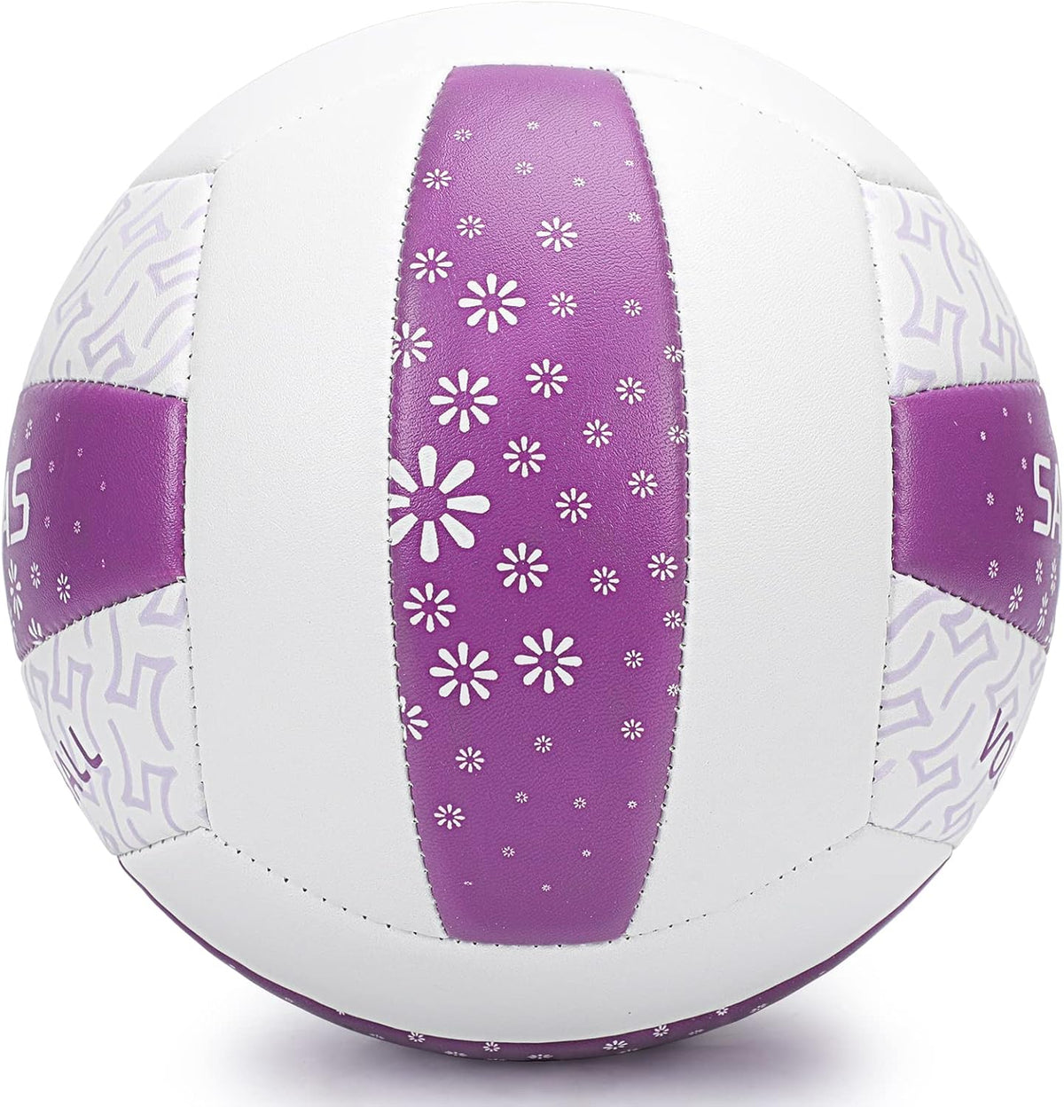 Beach/Water/Sand Volleyballs, Outdoor/Indoor Official Size, Soft Touch Volleyball for Beginners, Cute Volley Ball for Girls/Kids/Youth, Ideal Gifts with Pump for Backyard, Pool, Middle School