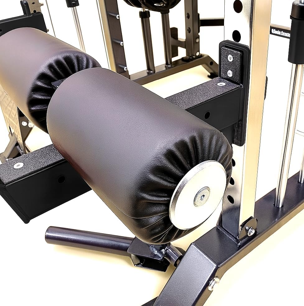 MiM USA Hercules EX, Commercial All in One Gym Machine w/400 lb Weight Stack, Adj Bench, Jammer Arms, Leg Press, Leg Extension, Arm Curl, LAT Seat & Complete Attachment