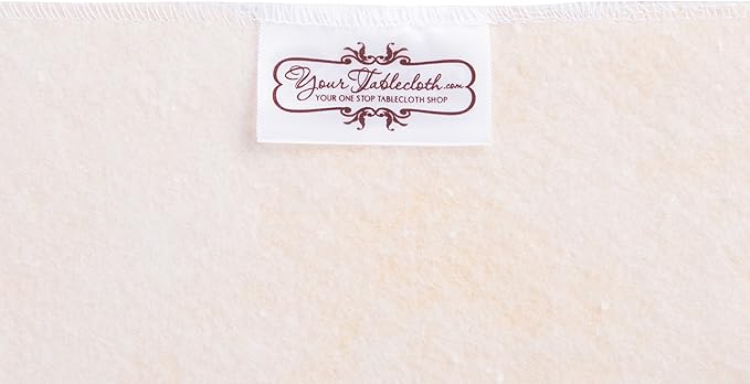 Yourtablecloth Heavy Duty Vinyl Rectangle or Square Tablecloth – 6 Gauge Heavy Duty Tablecloth – Flannel Backed – Wipeable Tablecloth with Vivid Colors & Many Sizes 52 x 90 Mint