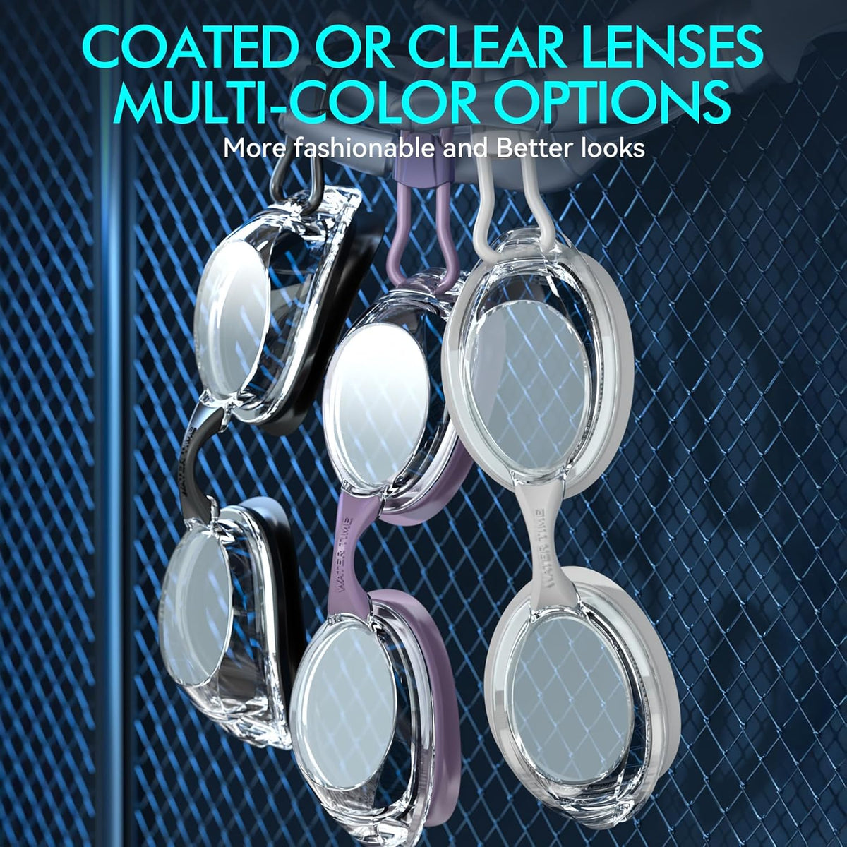 Unisex Swipe Swimming Goggles for Men & Women Anti-Fog,UV Technology Dual Strap No Leakage swim goggles