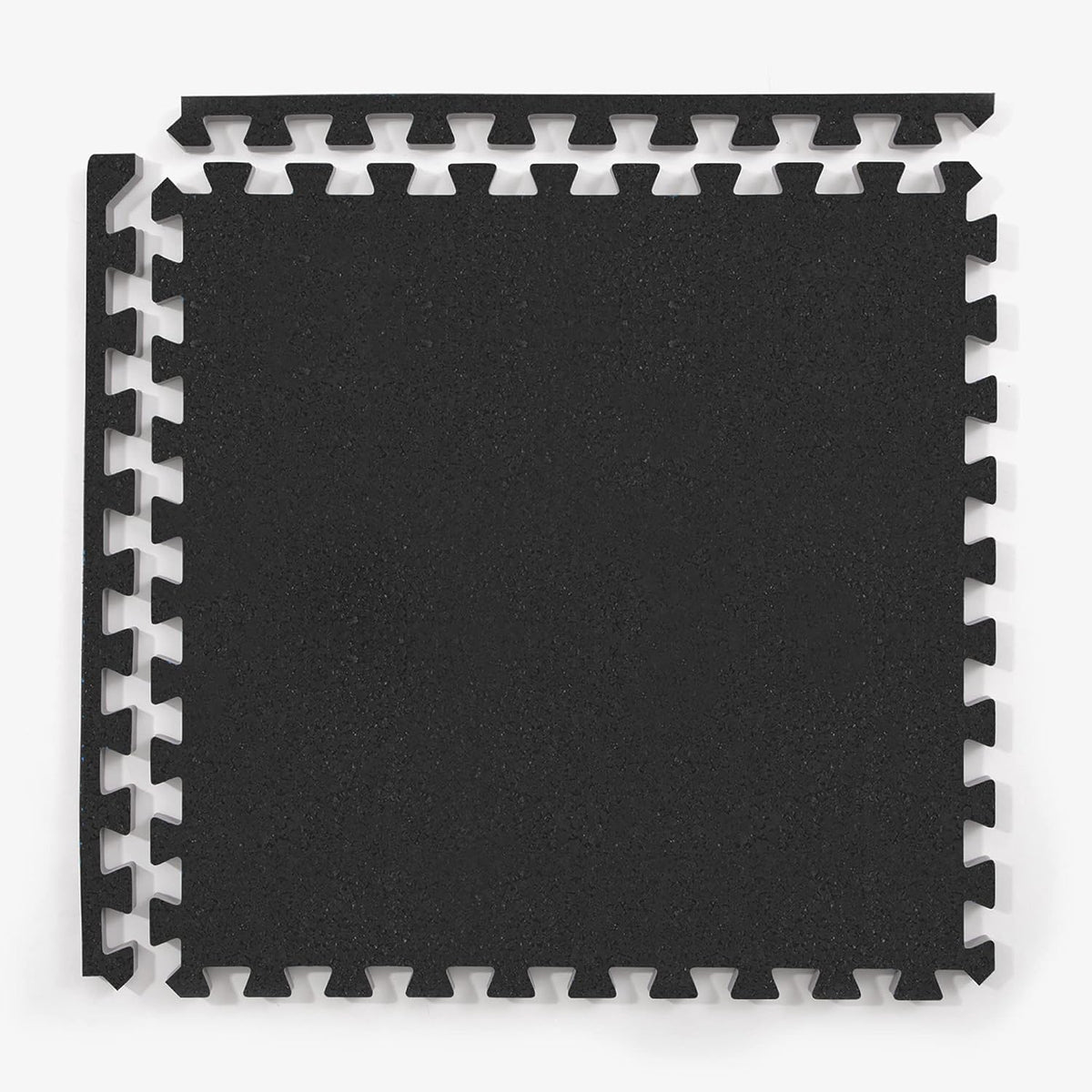 IncStores Impact Foam Rubber Floor Tiles, Interlocking Home Gym Floor Matts for Weight & Workout Equipment Room Padding, 2'x2' Tiles