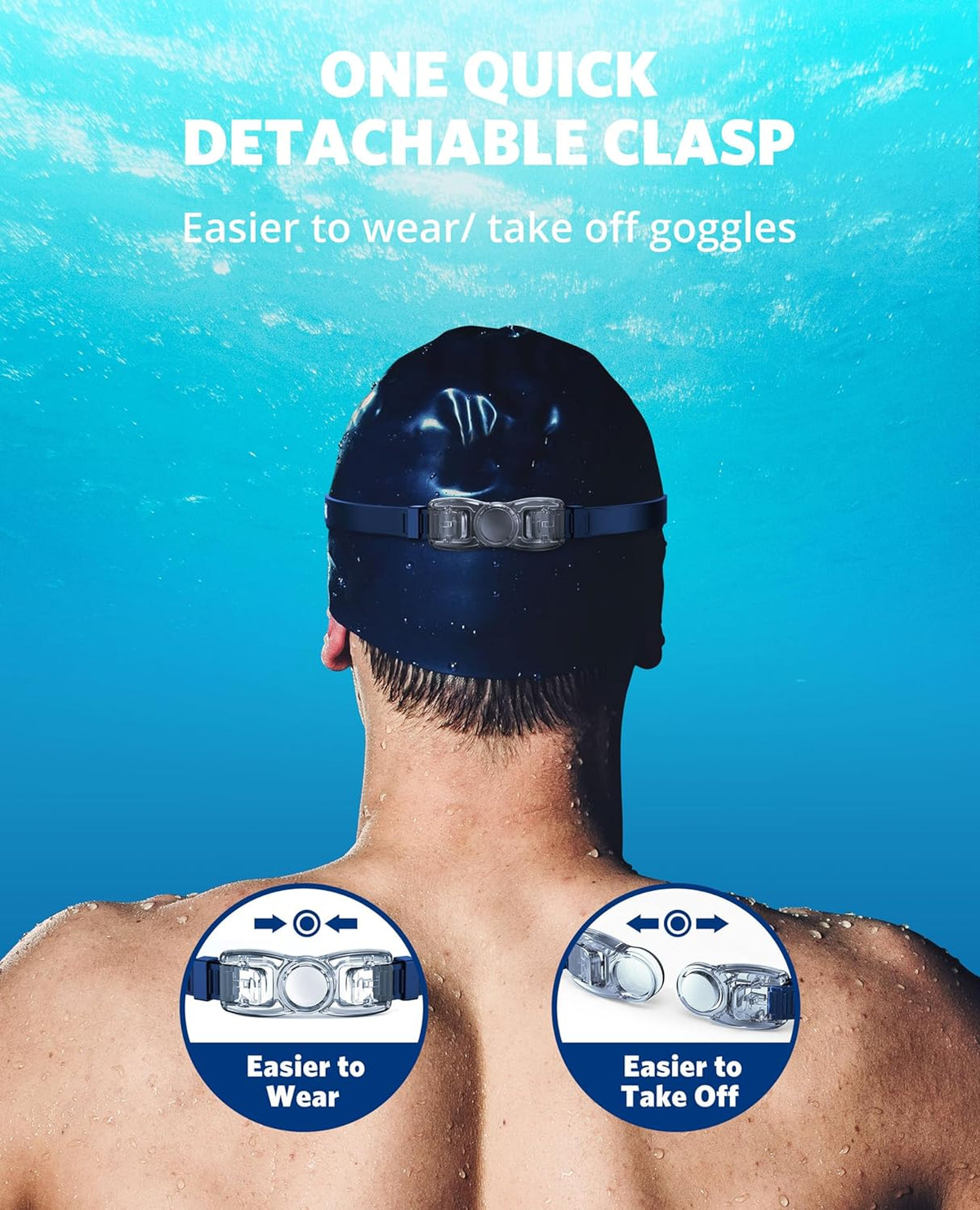 Aegend Swim Goggles, Swimming Goggles No Leaking Full Protection Adult Men Women Youth