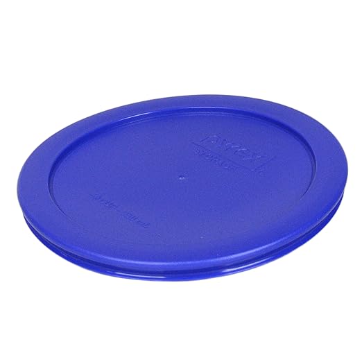 Pyrex 7201-PC 4-Cup Cadet Blue Food Storage Replacement Lid - Made in USA