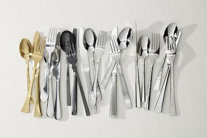 Oneida Icarus 45-Piece Flatware Set, Service for 8, Silver