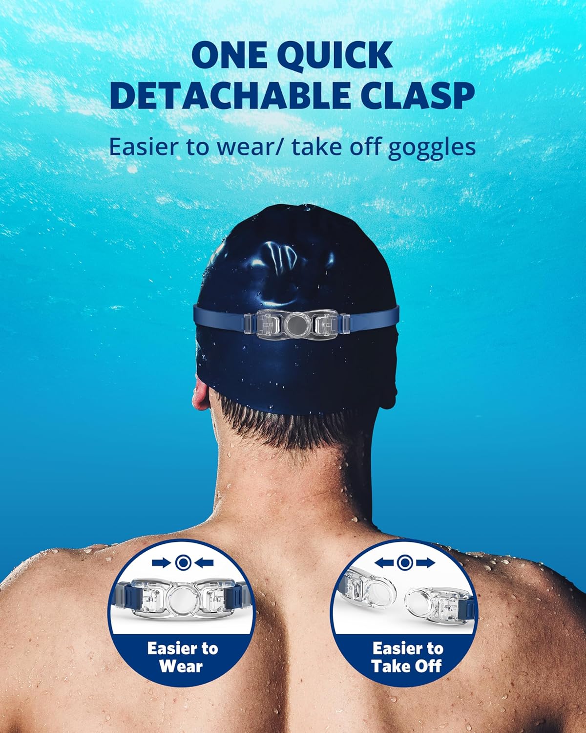 Aegend Swim Goggles, Swimming Goggles No Leaking Full Protection Adult Men Women Youth