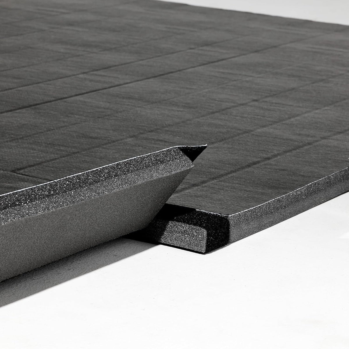 Dollamur 10’x10’x1.25” Wrestling Mat, Black, Home Workouts, Exercise, FLEXI-Connect®