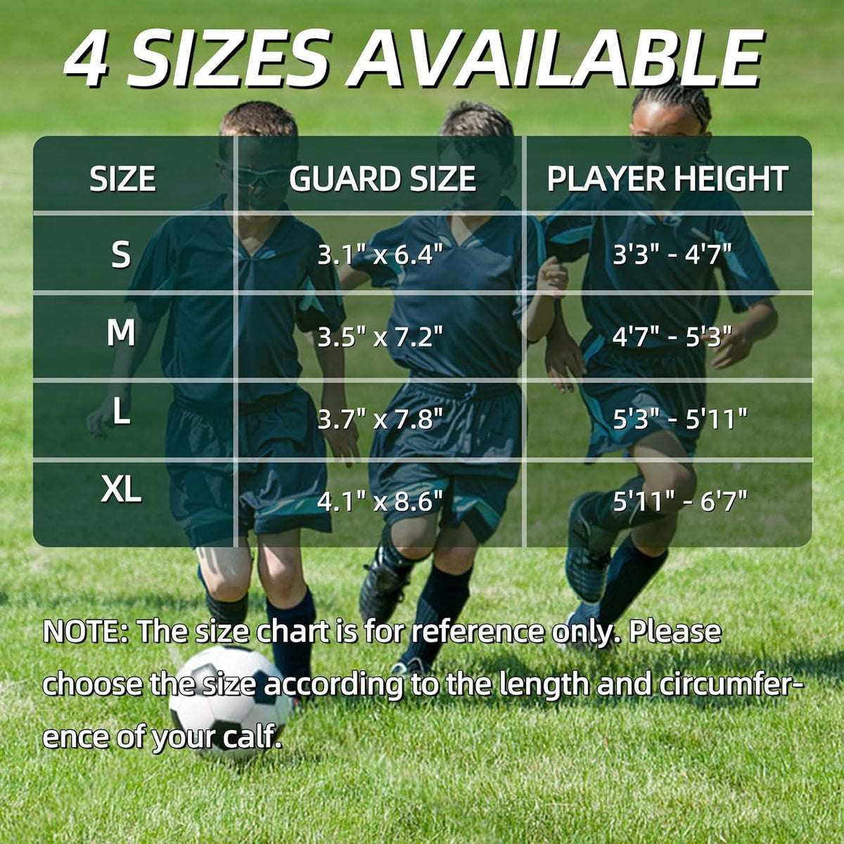 Soccer Shin Guards for Kids Youth Adults, Shin Pads and Sleeves with Optimized Insert Pocket, Protective Soccer Equipment for Boys Girls Men Women
