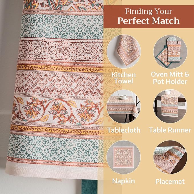 Maison d' Hermine 100% Cotton Apron for women with Pocket Kitchen Chef Apron for Men Cooking Mothers Day Gifts