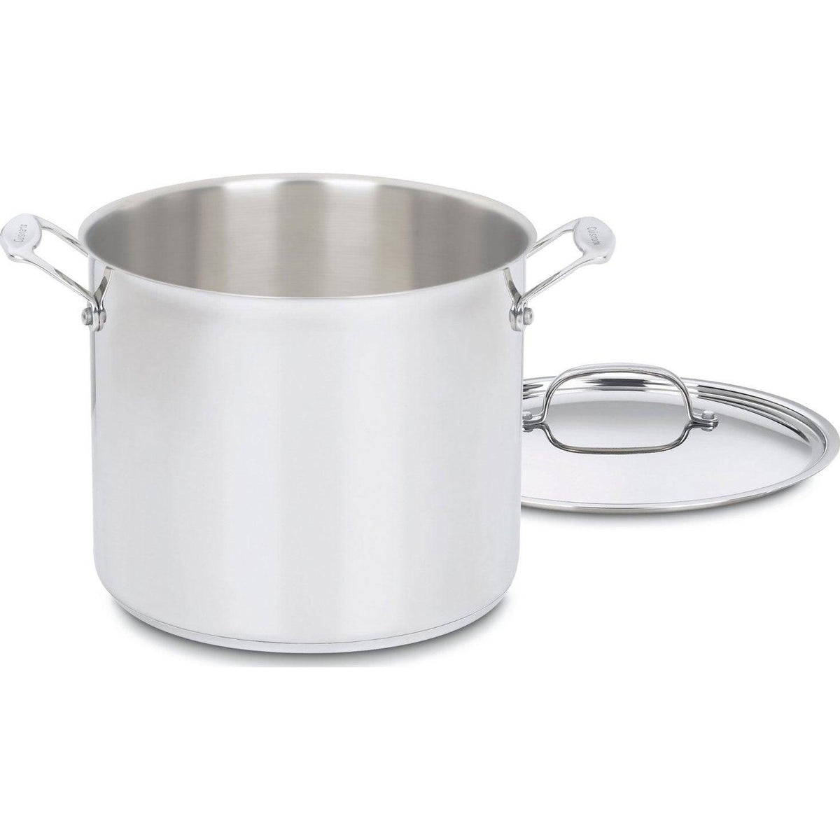 Cuisinart 12-Quart Stockpot w/Lid, Chef's Classic Collection, Silver, 766-26AP1