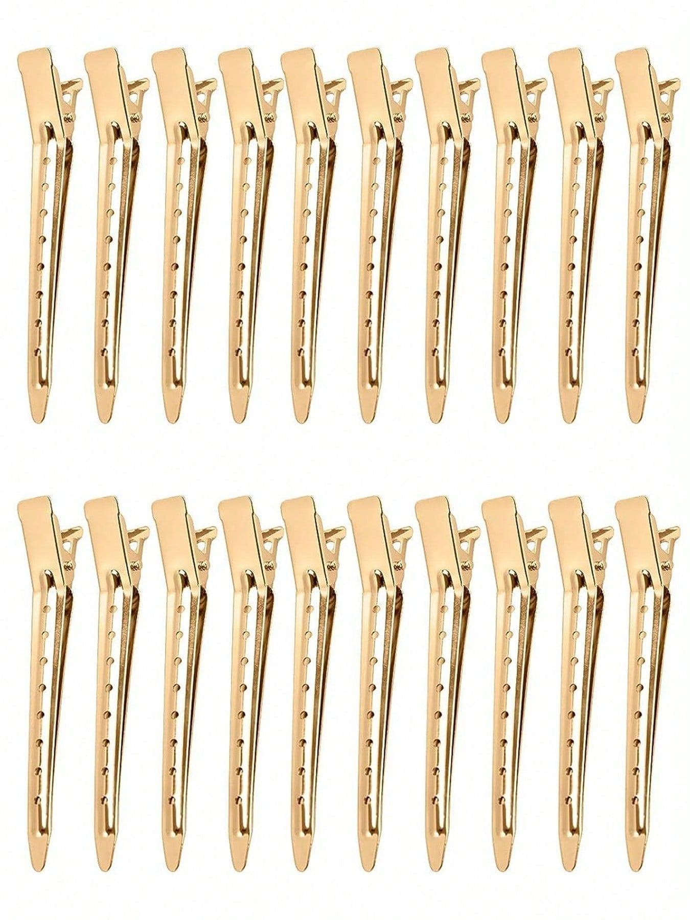 20pcs Metal Duck Alligator Hair Clips
