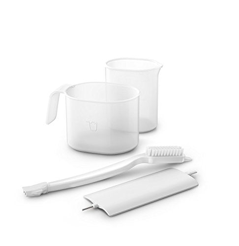 Philips Kitchen Appliances Compact Pasta and Noodle Maker, Viva Collection, Comes with 3 Default Classic Pasta Shaping Discs, Fully Automatic, Recipe Book, Small, White (HR2370/05)
