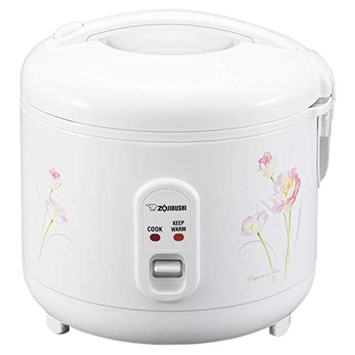 Zojirushi NS-RPC10FJ Rice Cooker and Warmer, 1.0-Liter, Tulip