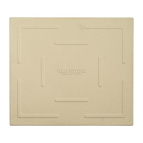 Old Stone Pizza Kitchen Rectangular Pizza Stone for Oven and Grill, 14x16-Inch