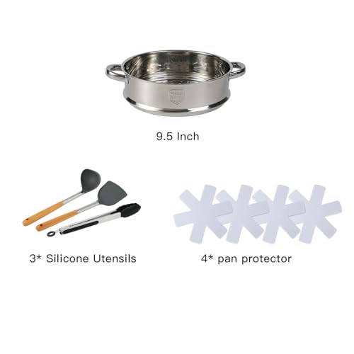 16PCS Pots and Pans Set Non Stick Cookware Set Nonstick with Cooking Set