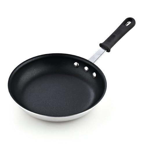 Cooks Standard Nonstick Frying Pan 10-Inch, Heavy Duty Skillet Pan, Professional Aluminum Omelette Pan,Metalic