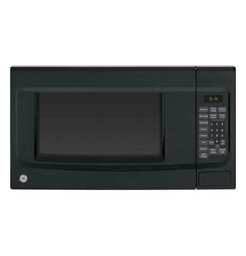 GE GCST14S1WBB 1.4 Cu. Ft. Black Countertop Microwave