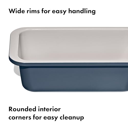 OXO Good Grips Non-Stick Pro Ceramic Coated Metal Bakeware 1Lb Loaf Pan – Storm Blue