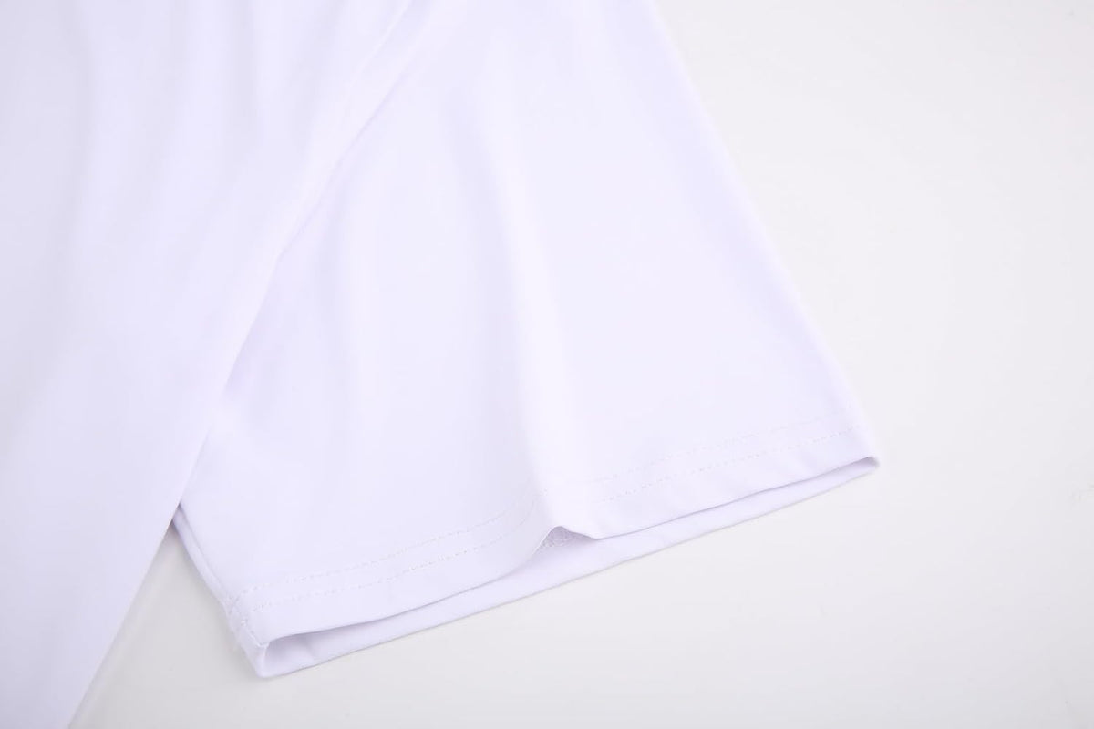 Alex Vando Mens Golf Shirt Moisture Wicking Quick-Dry Solid Short Sleeve Polo Shirts for Men