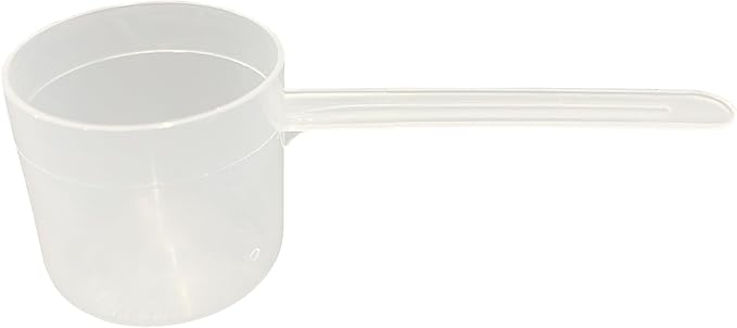 67 mL (67 CC | 2.27 Oz.) Long Handle Plastic Measuring Scoop for Coffee, Protein Powder, Pet Food, Spices, Grains, Dry Goods – Food-Grade BPA-Free (Pack of 1)