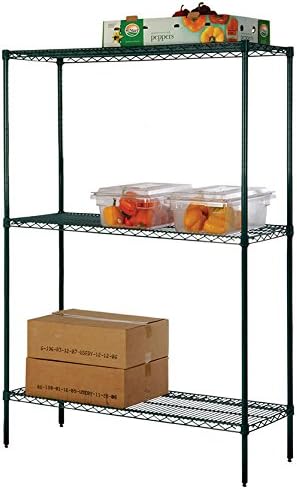 Omega 21" Deep x 60" Wide x 74" High 3 Tier Freezer Starter Shelving Unit
