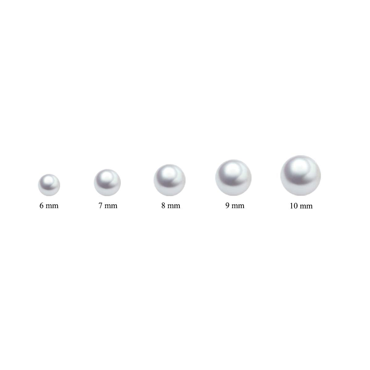 POPLYKE AAAA Single Pearl Choker Sterling Silver Necklace for Women 7-8mm Freshwater Cultured Pearls Wedding Bridesmaids Anniversary 14 16 18 inch (single pearl necklace 16'')