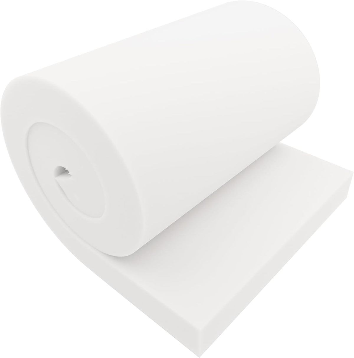 GoTo Foam 3" Height x 24" Width x 72" Length 36ILD (Semi-Firm) Upholstery Cushion Made in USA