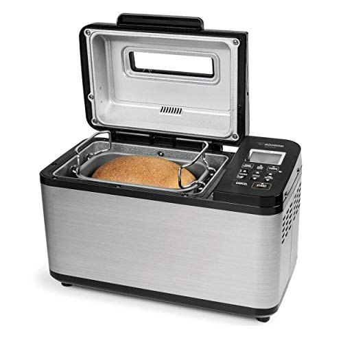 Zojirushi BB-PDC20BA Home Bakery Virtuoso Plus Breadmaker, 2 lb. loaf of bread